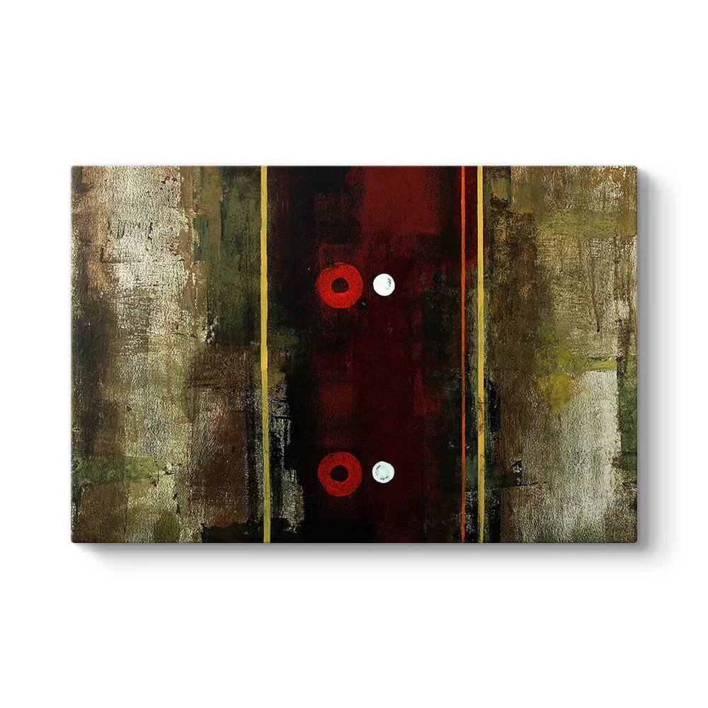 Matte Abstract Tablosu - Model 1